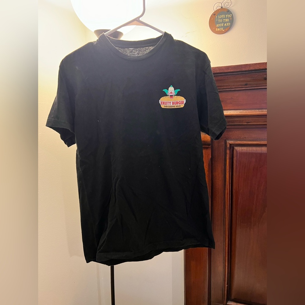 Simpson’s Black T-Shirt with Graphic Print